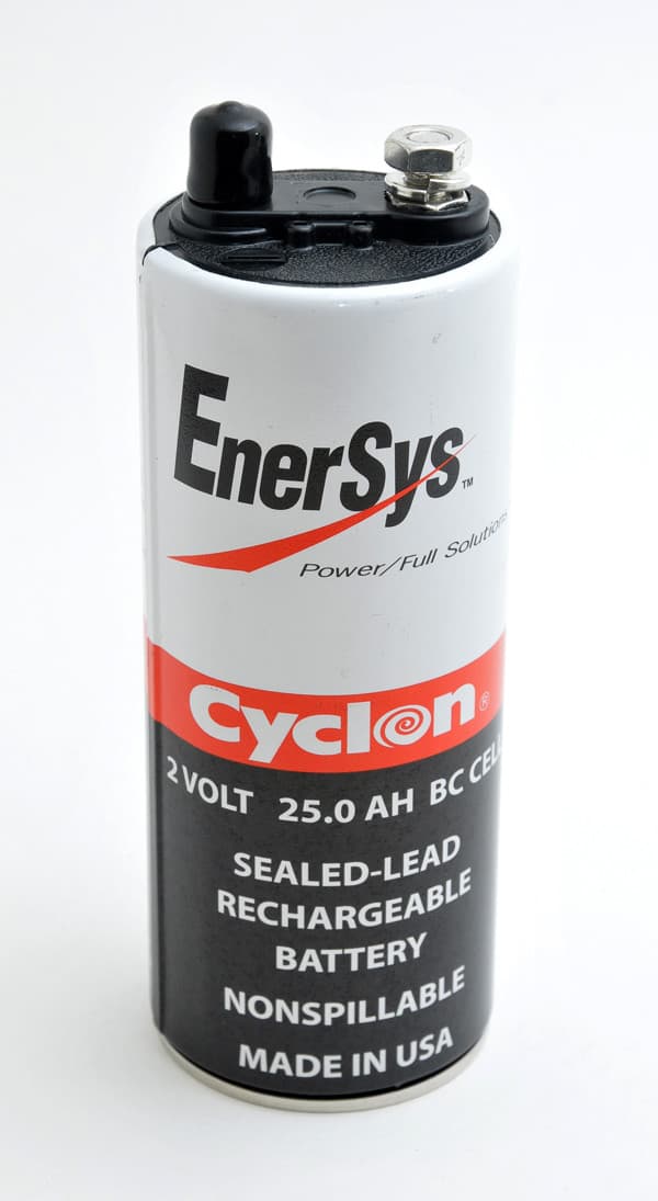 Enersys - Batterie cyclon Enersys 0820-0004 (BC cell) 2V 25Ah M6/M8