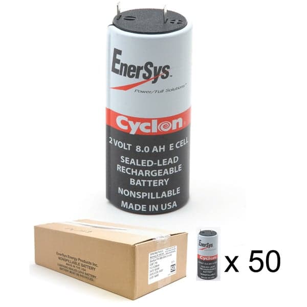 Enersys - Batterie cyclon Enersys 0850-0004 (E cell) 2V 8Ah F6.35