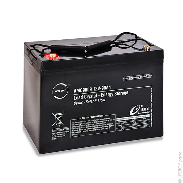 NX - Batterie lead crystal 6-CNFJ-90 12V 90Ah M8-F
