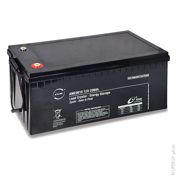 NX - Batterie lead crystal 6-CNFJ-200 12V 200Ah M8-F