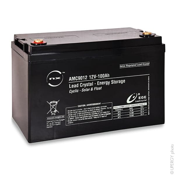 NX - Batterie lead crystal 6-CNFJ-100 12V 100Ah M8-F
