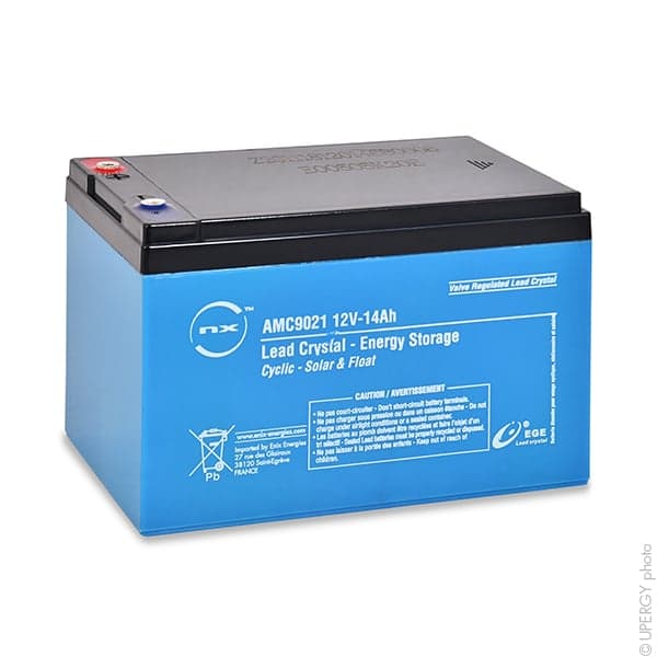 NX - Batterie lead crystal 6-CNFJ-14 12V 14Ah M5-F