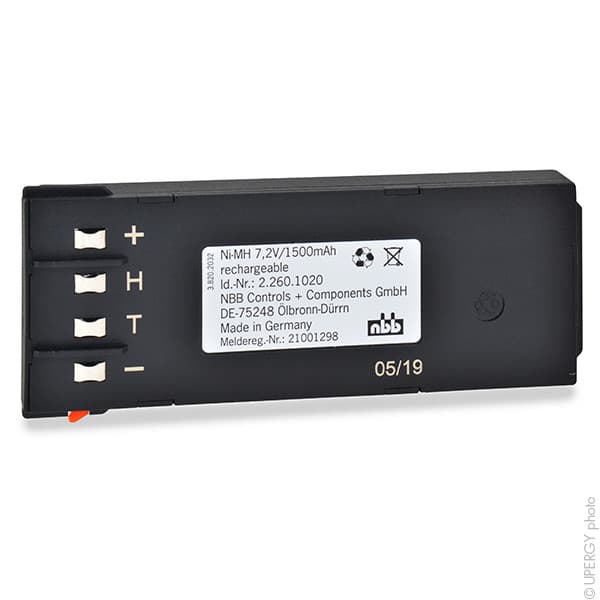 NBB - Batterie télécommande de grue Hiab et NBB 7.2V 1500mAh