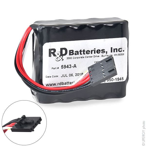 R&D - Batterie médicale rechargeable 12V 700mAh