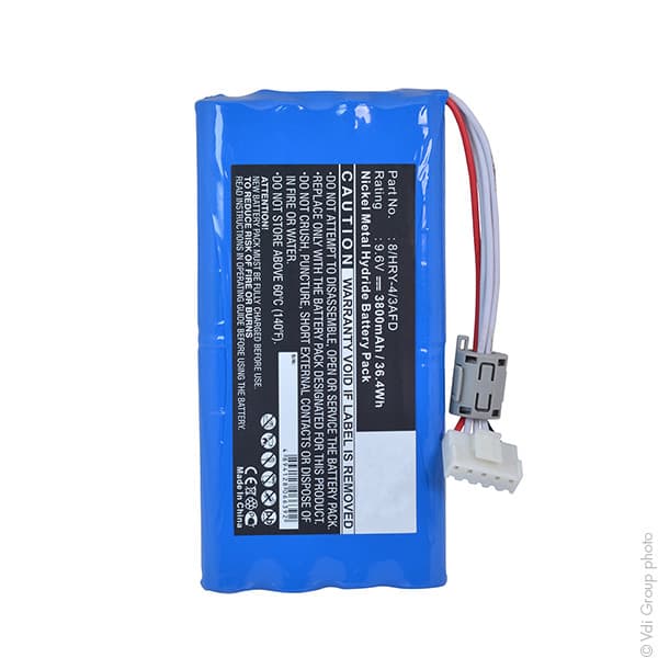 CS - Batterie médicale rechargeable 9.6V 3800mAh