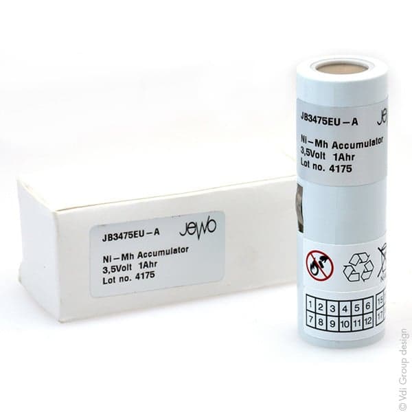Jewo - Batterie médicale rechargeable 3.5V 1000mAh