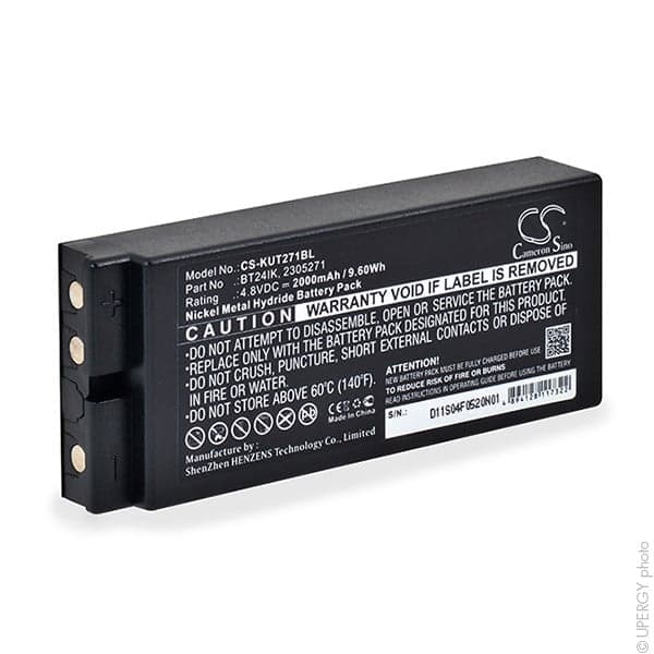 NX - Batterie télécommande de grue pour Ikusi BT27IK 4.8V 2000mAh