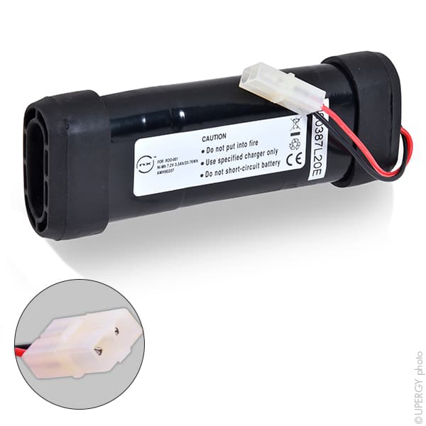 NX - Batterie aspirateur grande autonomie compatible iRobot 7.2V 3300mAh