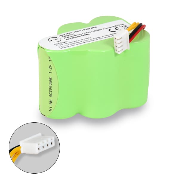 NX - Batterie aspirateur compatible Ecovacs et Hoover 6V 3300mAh