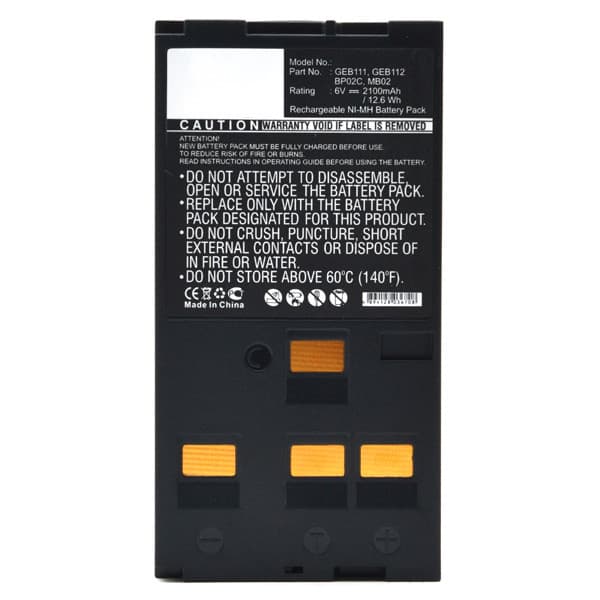 NX - Batterie  de mesure 6V 2100mAh