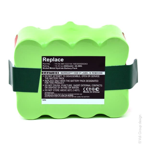 NX - Batterie aspirateur 14.4V 2Ah