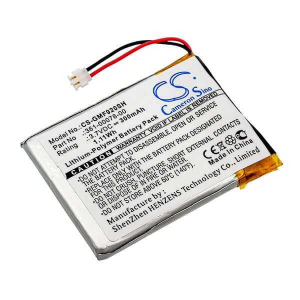 NX - Batterie montre connectée pour Garmin Forerunner 920XT 3.7V 300mAh