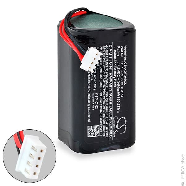 NX - Batterie enceinte bluetooth pour Audio pro 14.8V 3400mAh