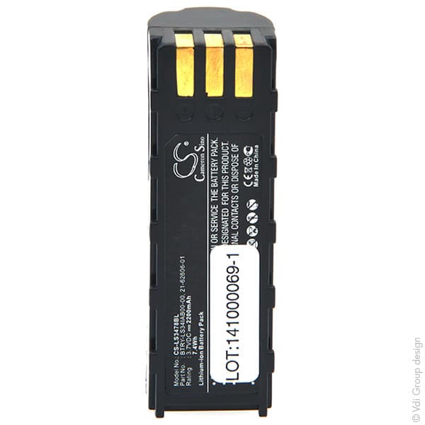 NX - Batterie lecteur codes barres 3.7V 2200mAh