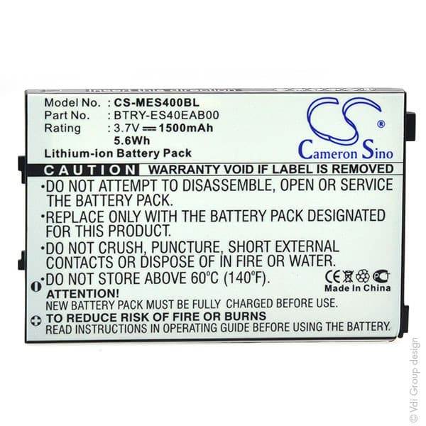 NX - Batterie lecteur codes barres 3.7V 1500mAh