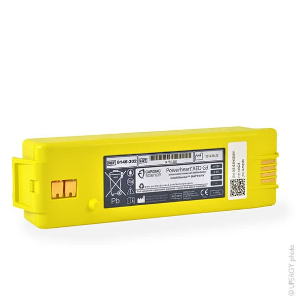 Cardiac Science - Batterie médicale non rechargeable Cardiac Science AED Powerheart G3 12V 7.5Ah