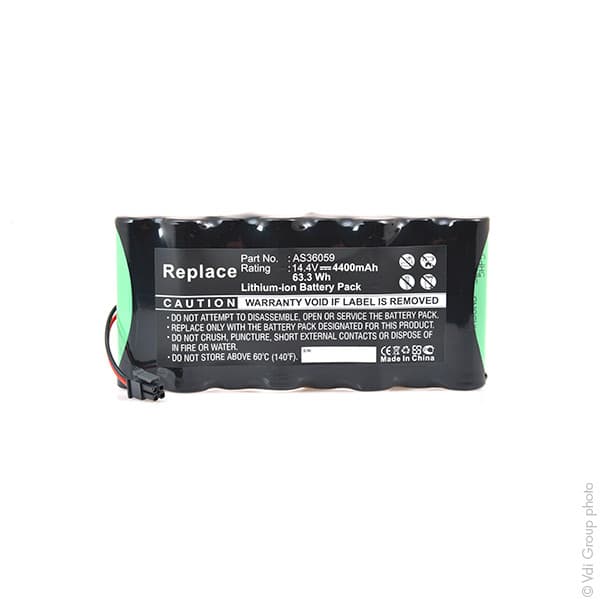CS - Batterie médicale rechargeable 14.4V 4400mAh