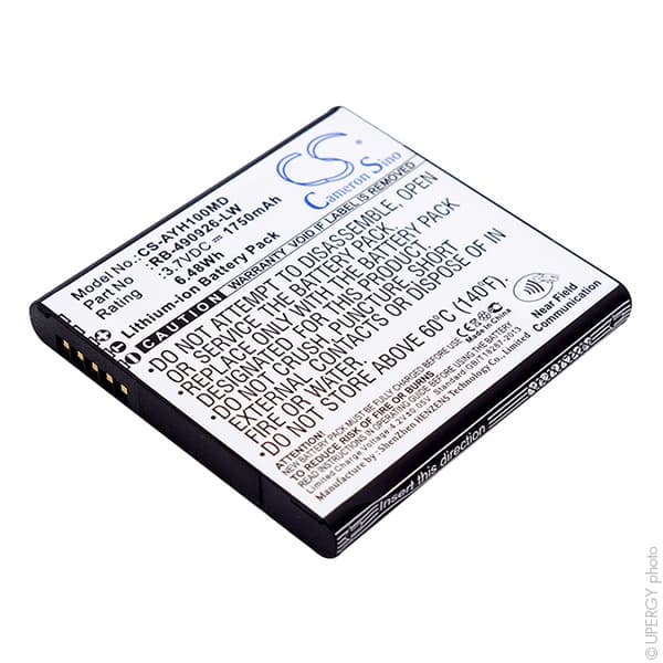 CS - Batterie médicale rechargeable pour ASCOM Myco 3.7V 1.75Ah
