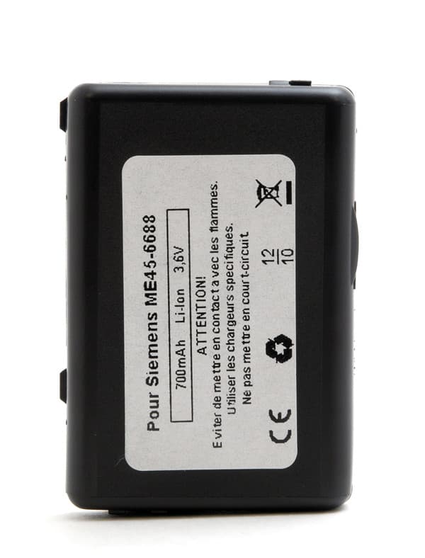NX - Batterie téléphone, smartphone, GSM pour Siemens 3.7V 840mAh