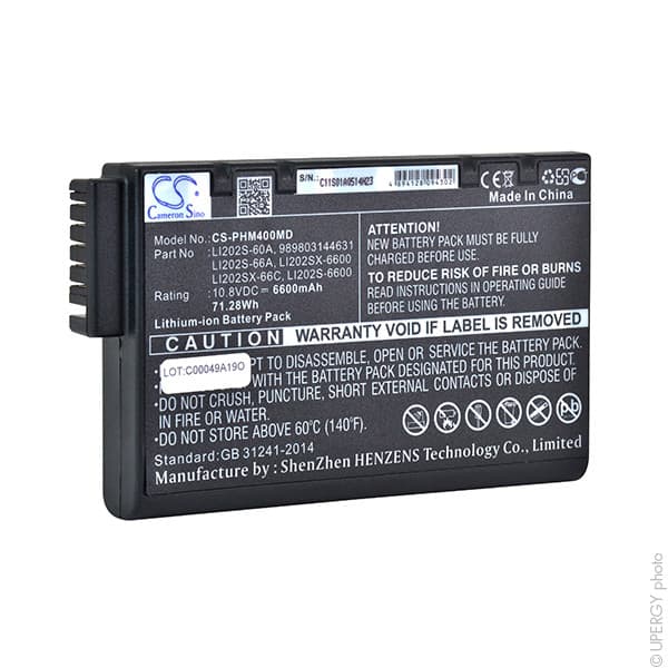 CS - Batterie médicale rechargeable 10.8V 6.6Ah
