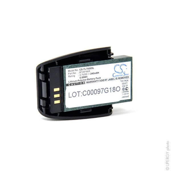 NX - Batterie casque audio 3.7V 240mAh