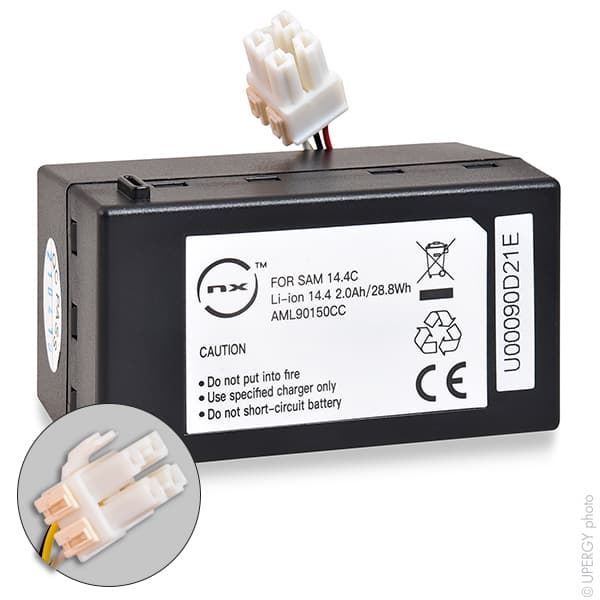 NX - Batterie aspirateur compatible Samsung 14.4V 2Ah