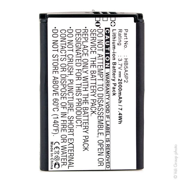 NX - Batterie Li-Ion 3.7V 2000mAh