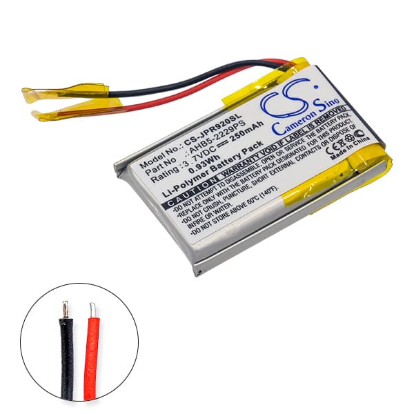 NX - Batterie casque audio 3.7V 250mAh