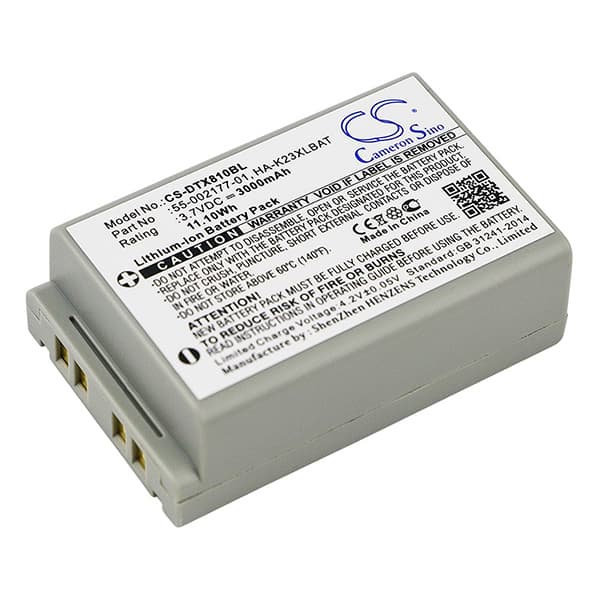 NX - Batterie lecteur codes barres compatible Casio 3.7V 3000mAh