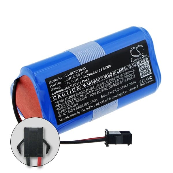 NX - Batterie aspirateur compatible Ecovacs 11.1V 2600mAh