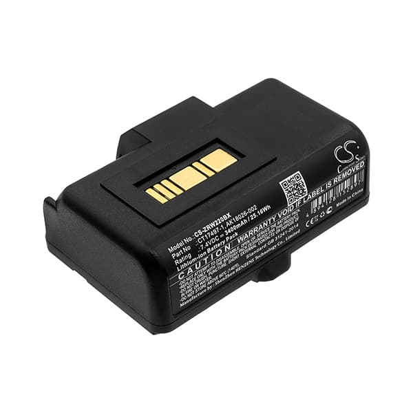 NX - Batterie imprimante compatible Zebra 7.4V 3400mAh