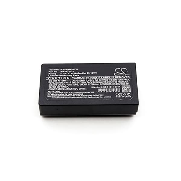 NX - Batterie imprimante compatible Brother 7.4V 3400mAh