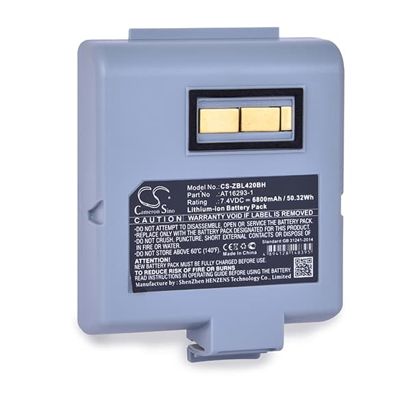 NX - Batterie imprimante compatible Zebra 7.4V 6800mAh