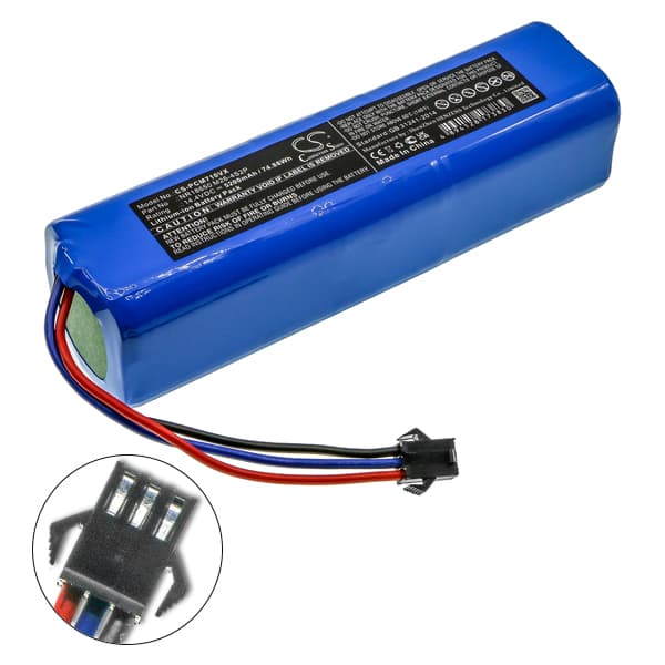 NX - Batterie aspirateur compatible Proscenic 14.4V 5200mAh