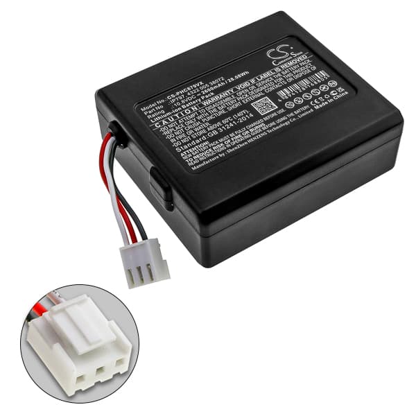 NX - Batterie aspirateur compatible Philips 10.8V 2600mAh