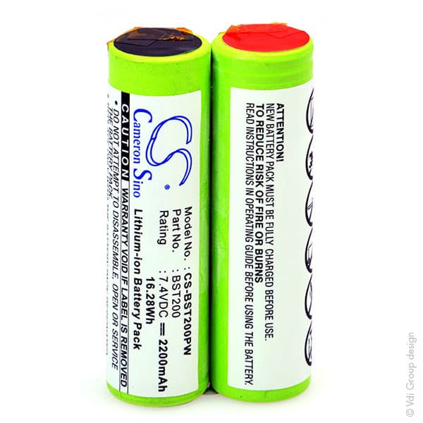 NX - Batterie visseuse, perceuse, perforateur, ... compatible Bosch 7.4V 2.2Ah
