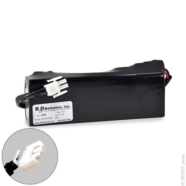R&D - Batterie médicale rechargeable Datex-Ohmeda Modulus SE Battery 1503-3045-000 12V 2.2Ah