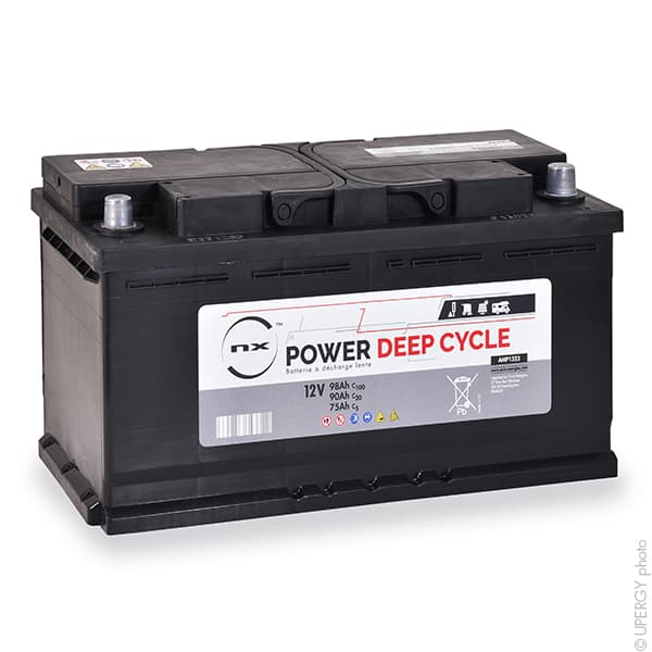 NX - Batterie traction NX Power Deep Cycle 12V 90Ah Auto