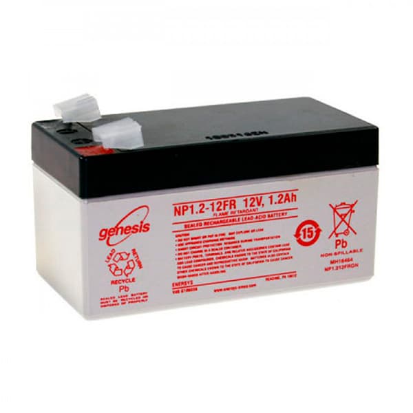 Enersys - Batterie plomb AGM Genesis NP1.2-12 12V 1.2Ah F4.8