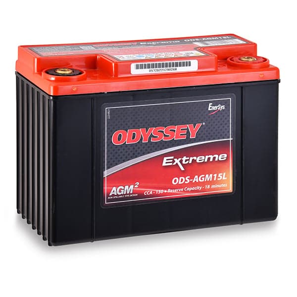 Enersys - Batterie démarrage haute performance Odyssey Extreme ODS-AGM15L 12V 14Ah M6-F