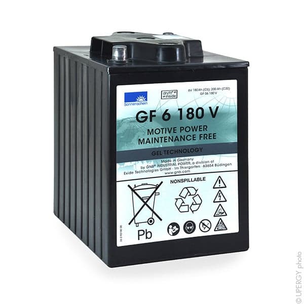 Sonnenschein - Batterie traction SONNENSCHEIN GF-V GF06180V 6V 200Ah Auto