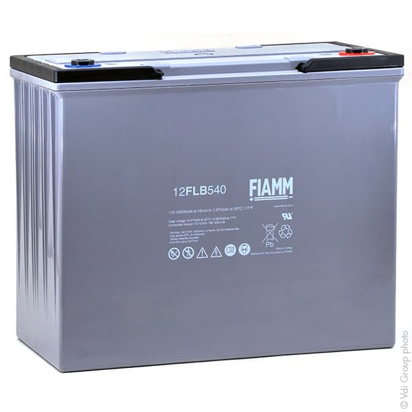 Fiamm - Batterie onduleur (UPS) FIAMM 12FLB540P 12V 150Ah M8-F