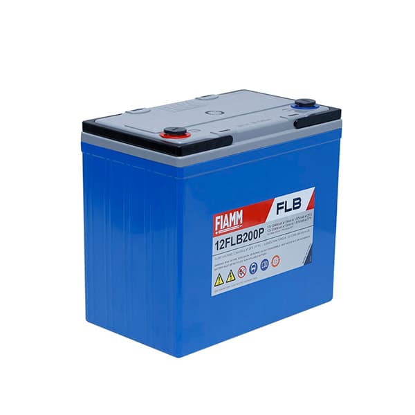Fiamm - Batterie onduleur (UPS) FIAMM 12FLB200P 12V 55Ah M6-F