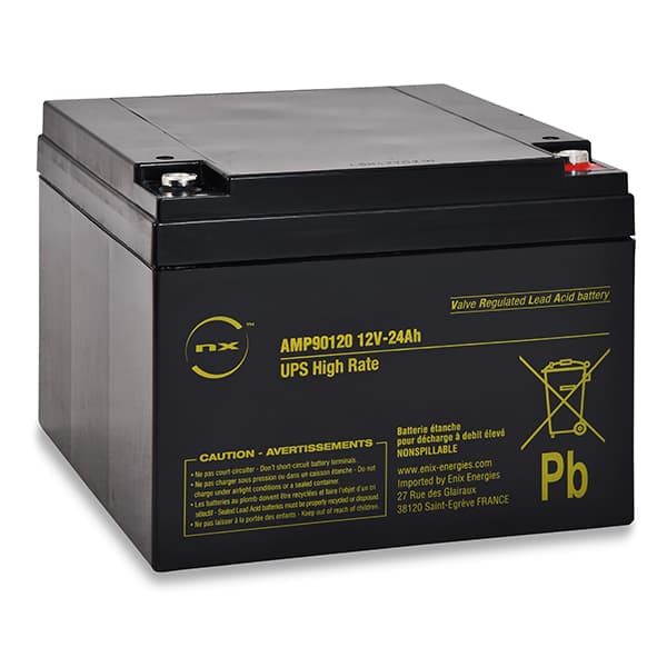 NX - Batterie onduleur (UPS) NX 24-12 UPS High Rate 12V 24Ah M5-F
