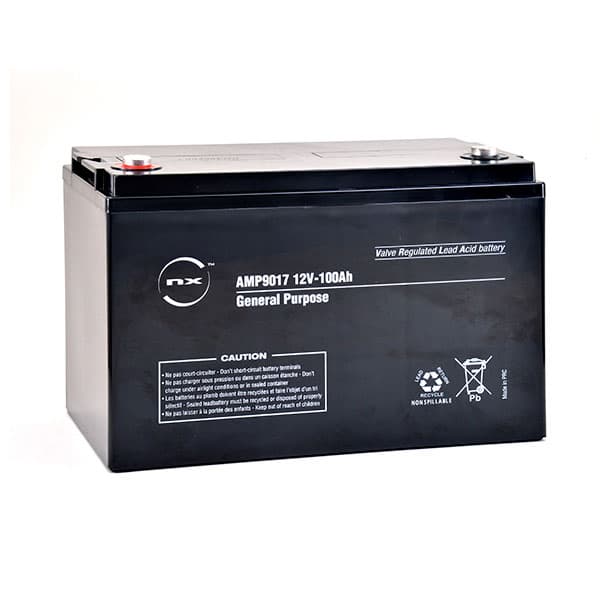 NX - Batterie plomb AGM NX 100-12 General Purpose 12V 100Ah M8-F