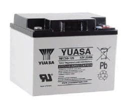 Yuasa - Batterie plomb AGM YUASA REC50-12 12V 50Ah M5-F