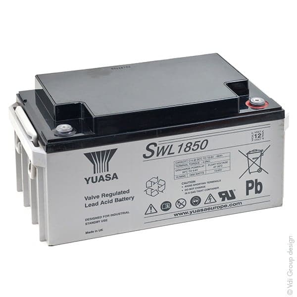 Yuasa - Batterie onduleur (UPS) YUASA SWL1850 12V 74Ah M6-F