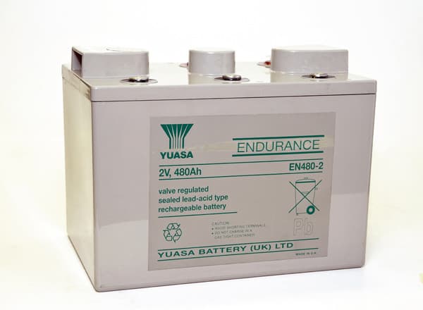 Yuasa - Batterie plomb AGM YUASA EN480-2 2V 480Ah M8-F