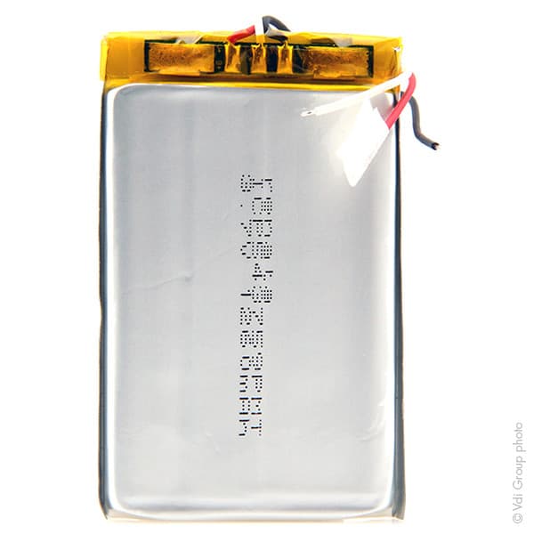 Renata / Swatch Group - Batterie Li-Po 1S1P ICP543759PMT+ PCM UN38.3 3.7V 1260mAh