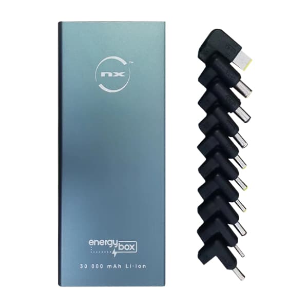 NX - Batterie externe 30 000mAh 111Wh / 100W -  Compatible ordinateurs portables